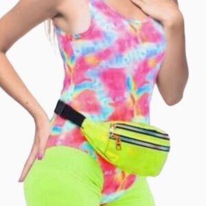 Neon Yellow Waist Bag